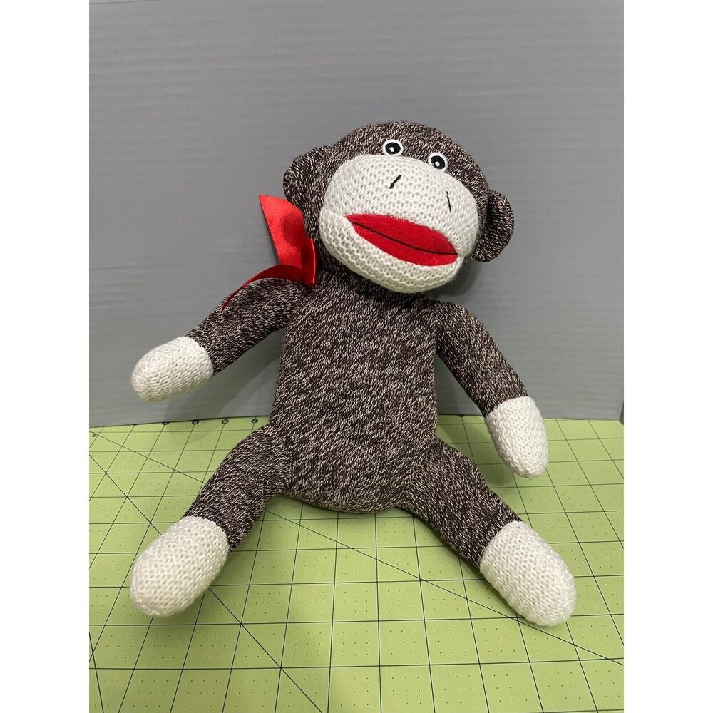 Progressive Plush Sock Monkey 10” James Patrick Plush Stuffed Animal #290890